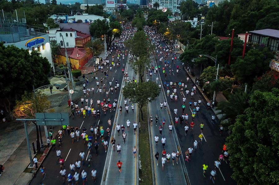 Foto: Maratón de la Ciudad de México este domingo 25 de agosto de 2019 (EFE)
