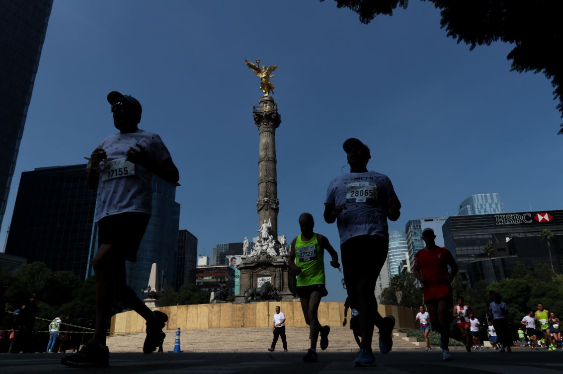 Foto: Maratón de la Ciudad de México este domingo 25 de agosto de 2019 (Cuartoscuro)