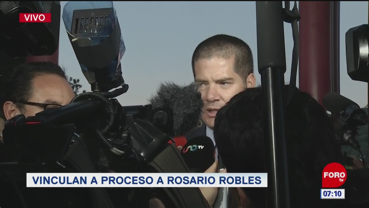 'Mi clienta tiene los recursos para ser defendida', dice abogado de Rosario Robles