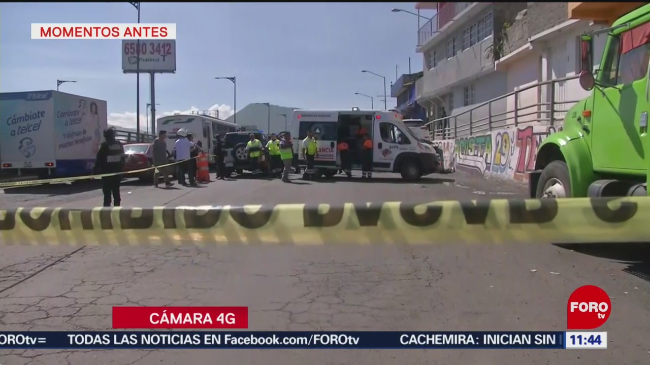 Muere persona en accidente automovilístico en la autopista México-Puebla