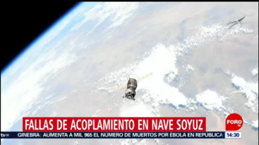 FOTO: Nave Soyuz no logra acoplarse a la Estación Espacial Internacional, 25 Agosto 2019