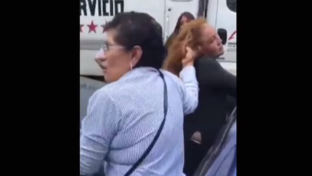 Foto: Se desconoce si la conductora agraviada presentó una queja ante el Ministerio Público, 27 de agosto de 2019 (Noticieros Televisa)