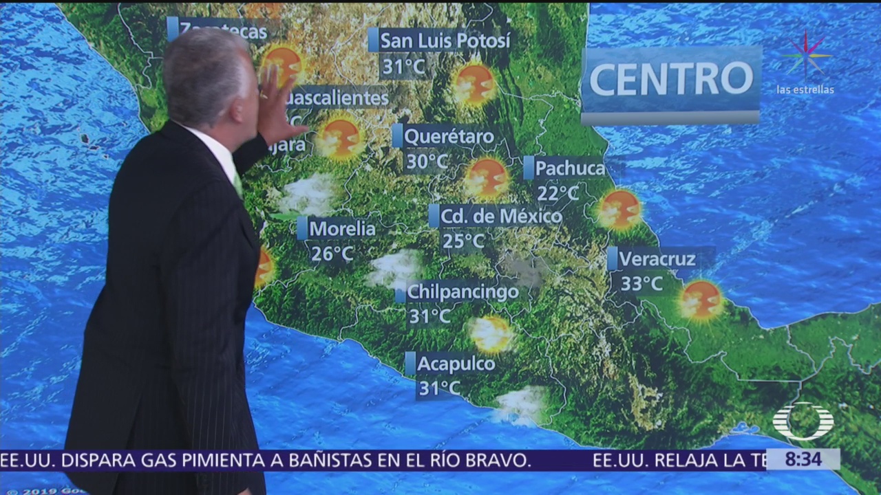 Clima Al Aire: Persisten lluvias y altas temperaturas en México