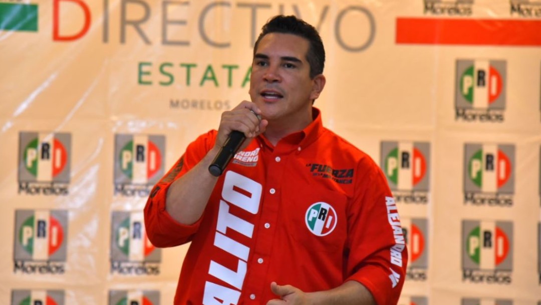 Foto: Tras confirmarse su triunfo, Alejandro Moreno Cárdenas dijo que el PRI será un partido crítico y firme, el 11 de agosto de 2019 (Twitter @alitomorenoc)