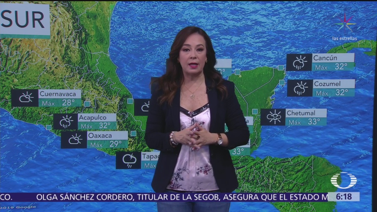 Pronostican lluvias en 26 estados; en Chiapas serán intensas