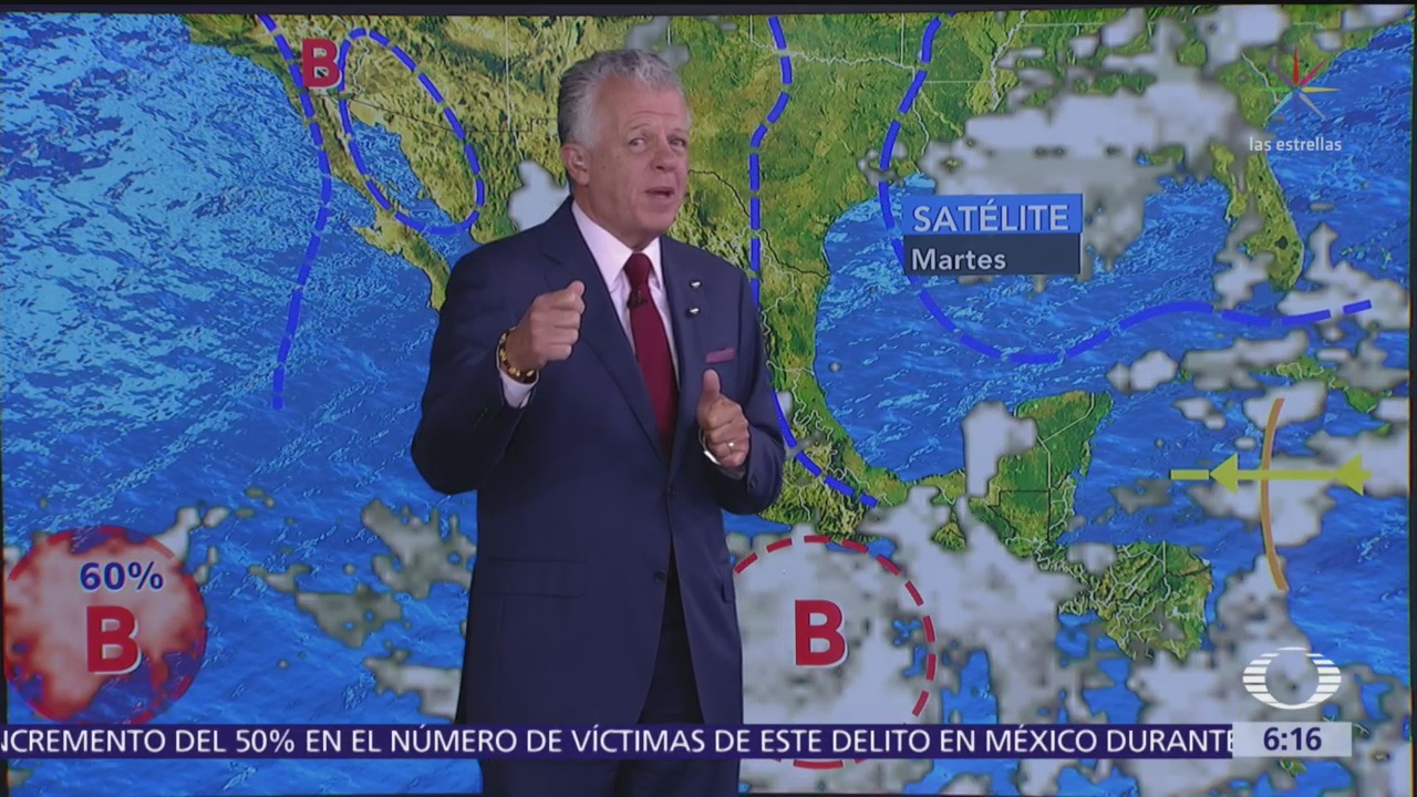 Pronostican lluvias intensas en cinco estados de México