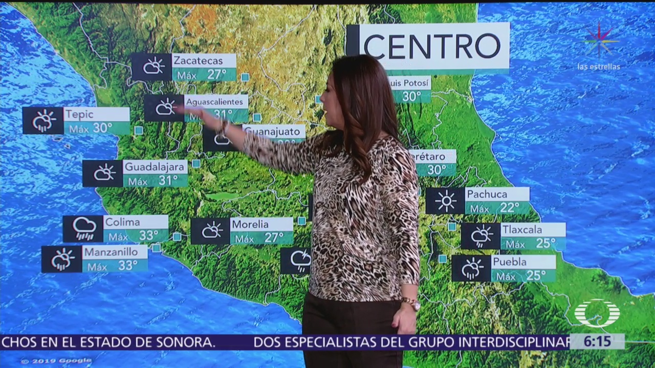 Pronostican lluvias muy fuertes en Península de Yucatán