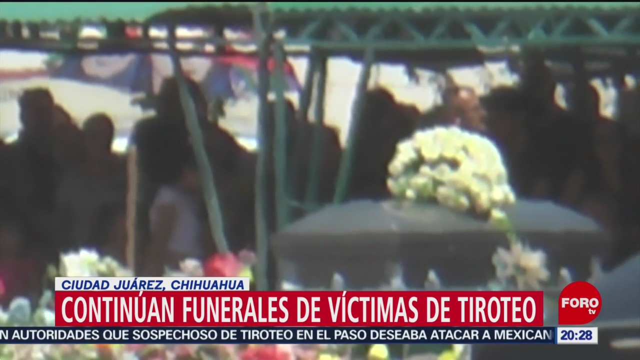 FOTO: Realizan funerales de víctimas de matanzas en Dayton y El Paso, 10 Agosto 2019