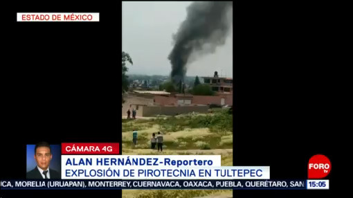 FOTO: Reguardan zona donde explotó pirotecnia en Tultepec, 25 Agosto 2019