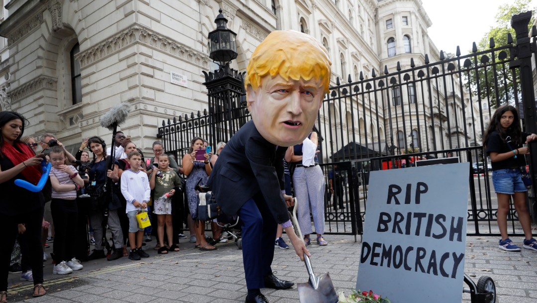 Foto: Protestas en Reino Unido, 28 de agosto