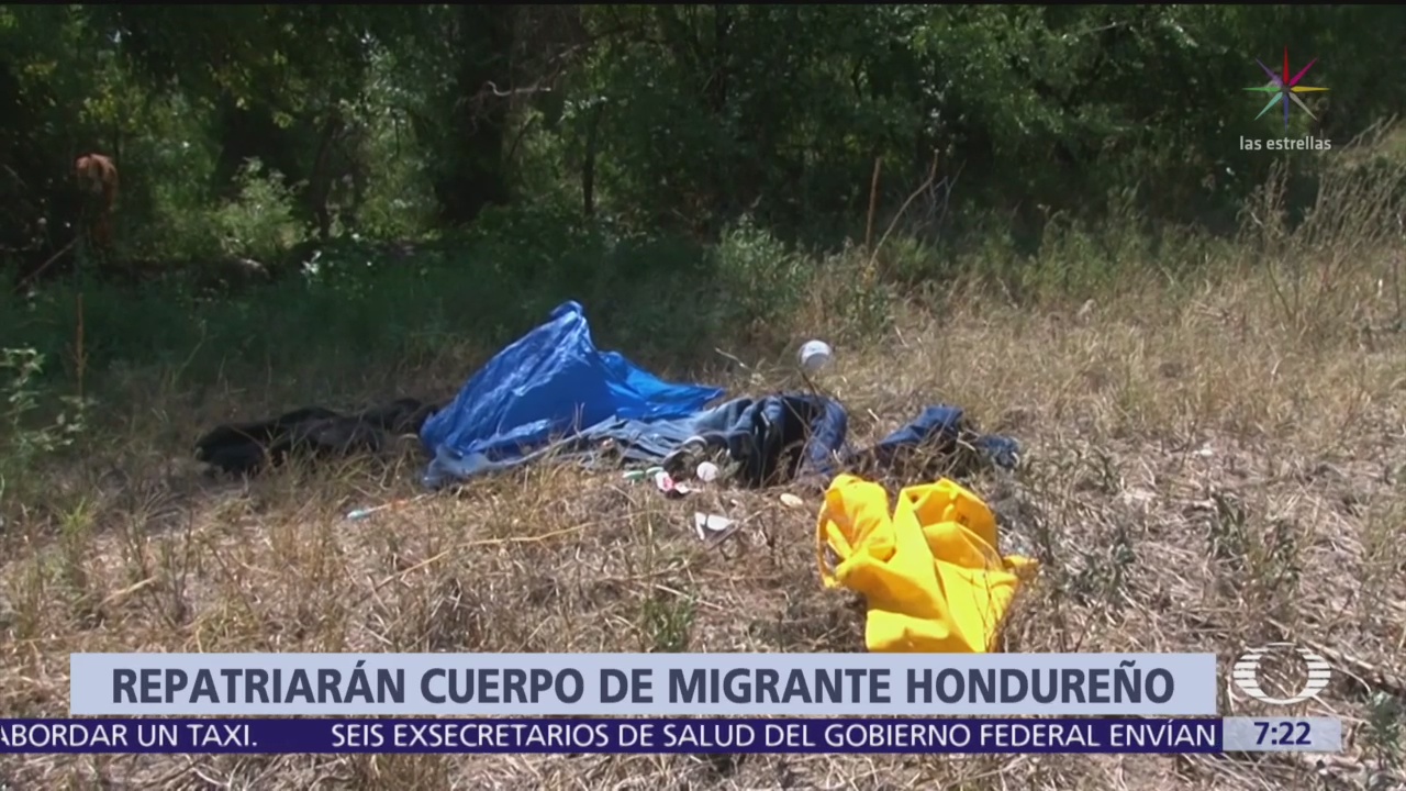 Repatrian cuerpo de migrante hondureño