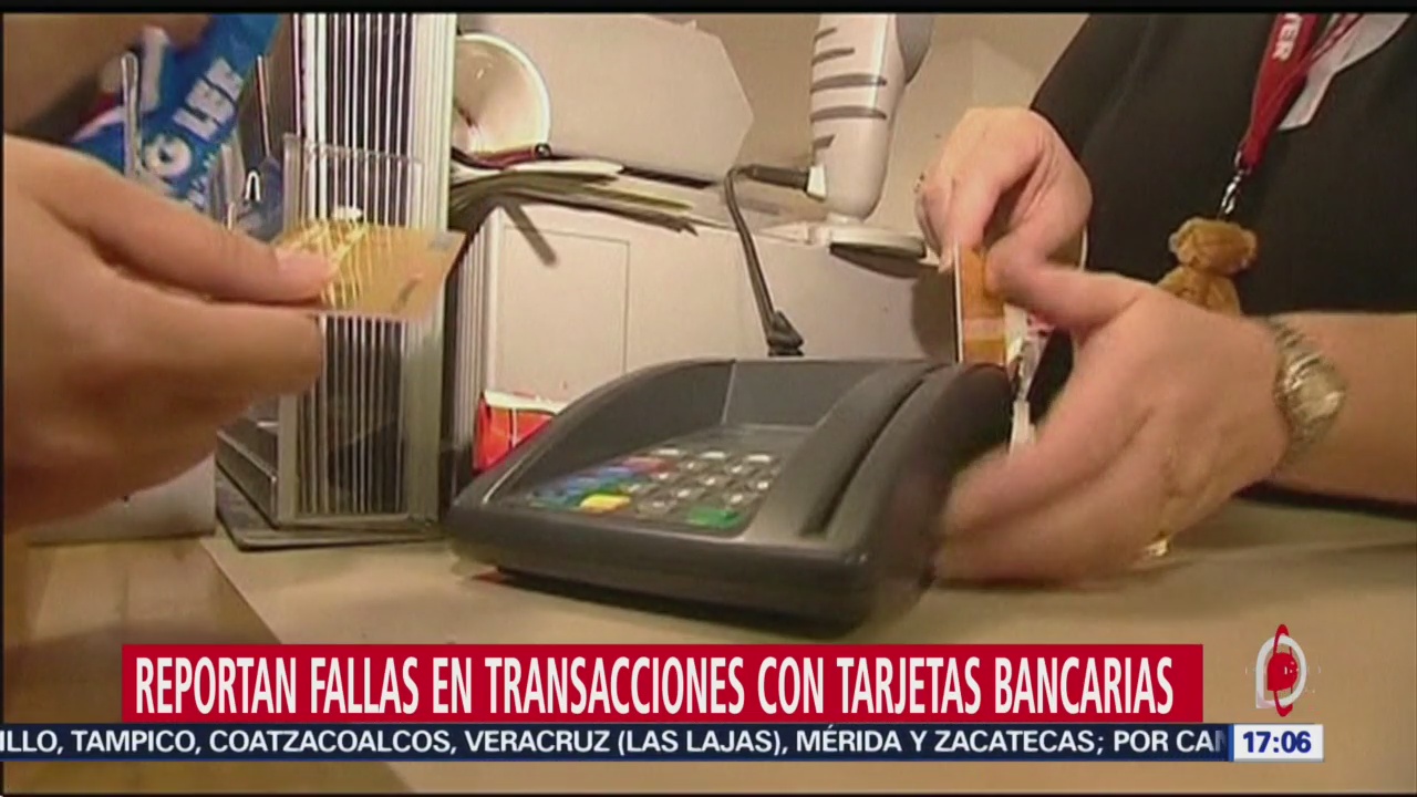 FOTO: Reportan fallas en transacciones con tarjetas bancarias en todo el país, 10 Agosto 2019