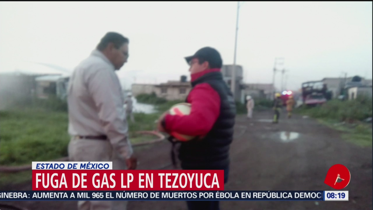 FOTO: Reportan fuga de gas LP en ejido Tequisistlán, Estado de México, 24 Agosto 2019