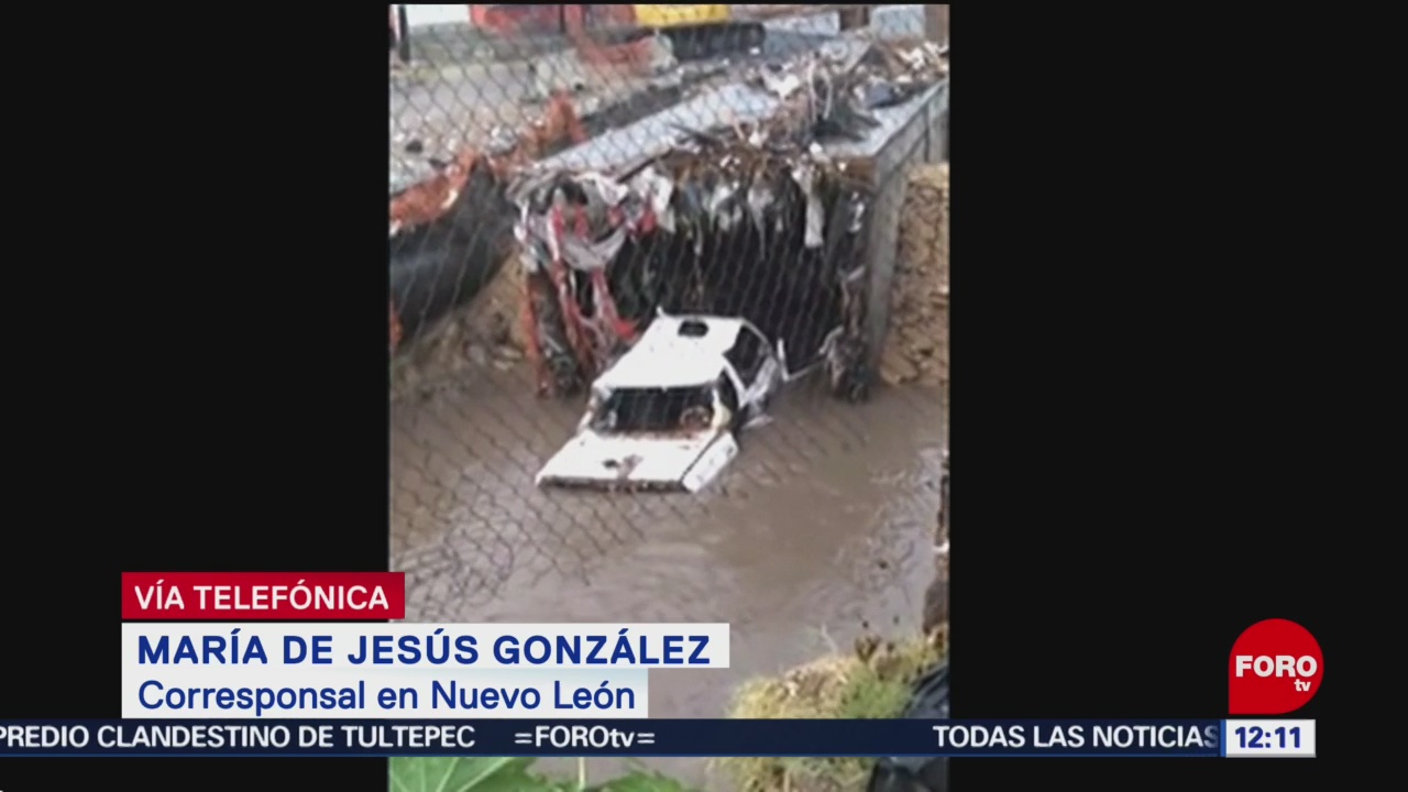 Retiran casi 40 toneladas de basura en alcantarillas de Monterrey tras lluvias