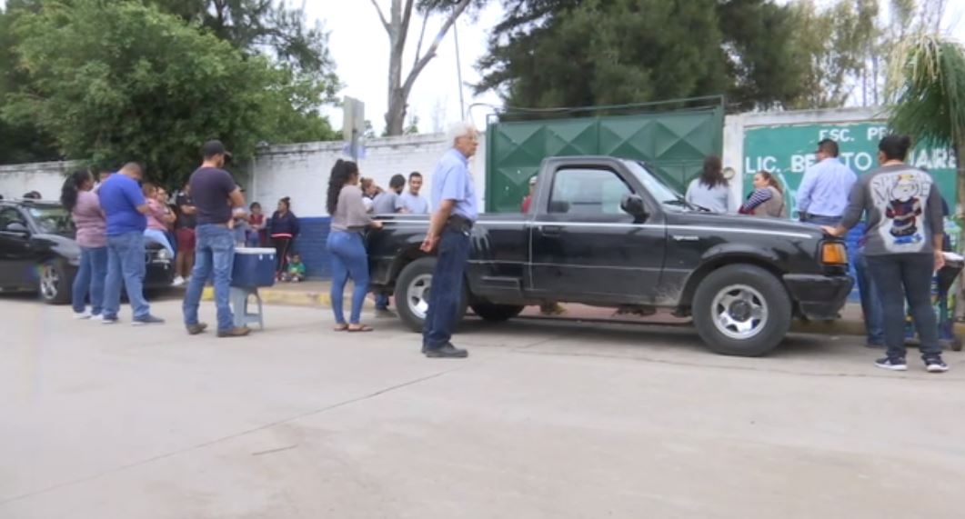 FOTO Durante vacaciones, roban en escuelas de Guanajuato (Noticieros Televisa)