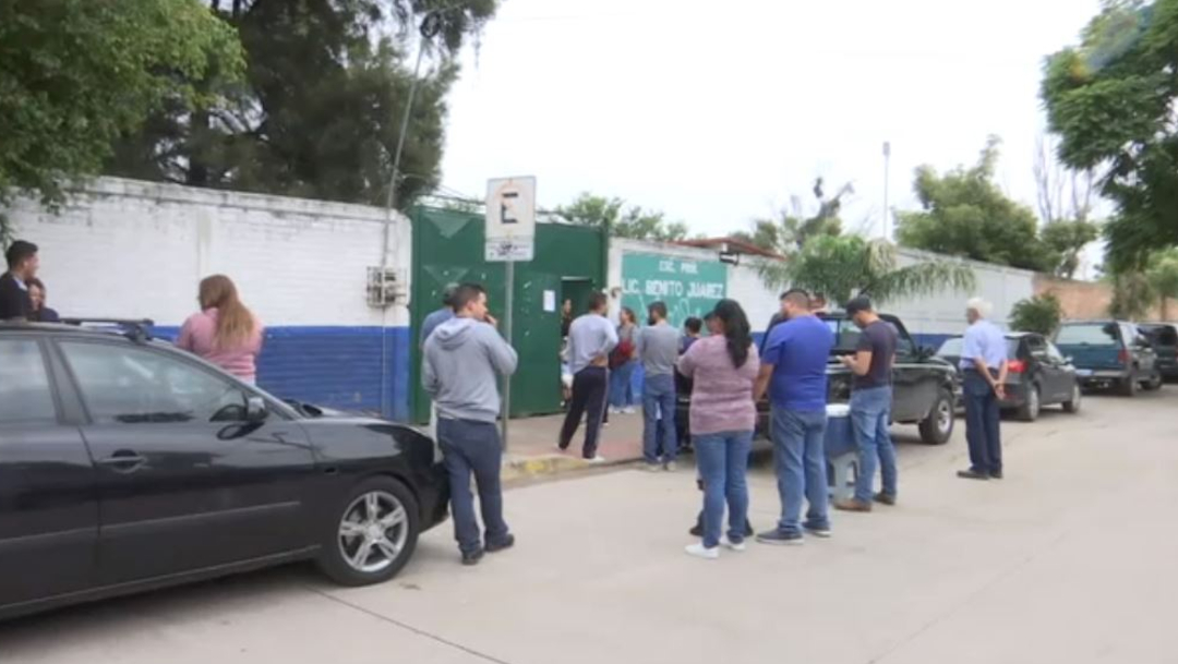 FOTO Durante vacaciones, roban en escuelas de Guanajuato (Noticieros Televisa)