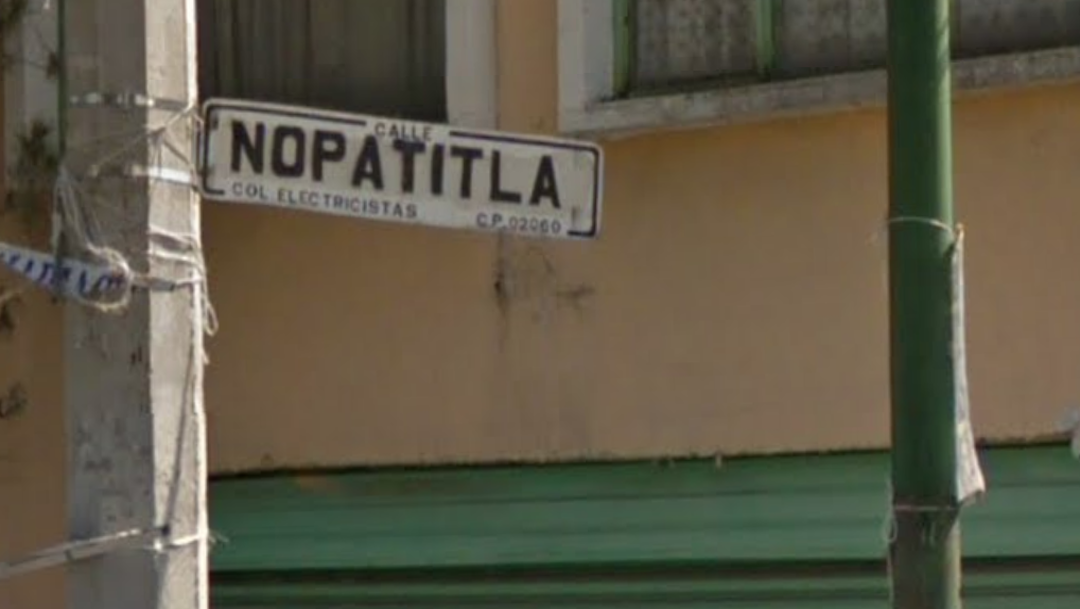 Foto: Calle Nopatitla, Azcapotzalco.