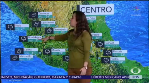 Se mantiene pronóstico de lluvias intensas en Oaxaca y Chiapas