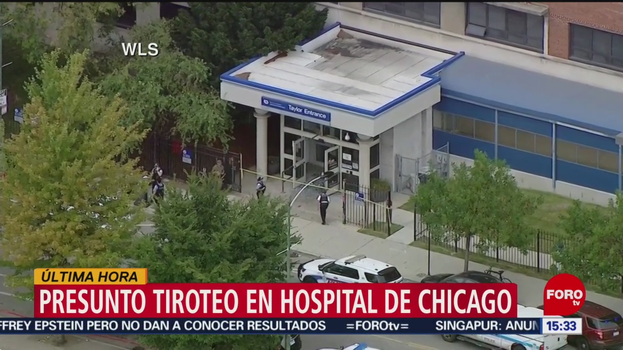 Foto: Reporta Tiroteo Hospital Chicago