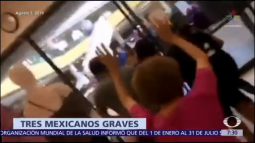 Seis mexicanos continúan graves tras tiroteo en Texas