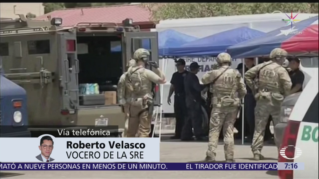 Siete mexicanos continúan hospitalizados en El Paso, Texas: SRE
