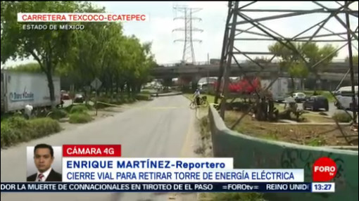 FOTO: Sigue cierre vial en carretera Texcoco-Lechería, en Ecatepec, 4 Agosto 2019