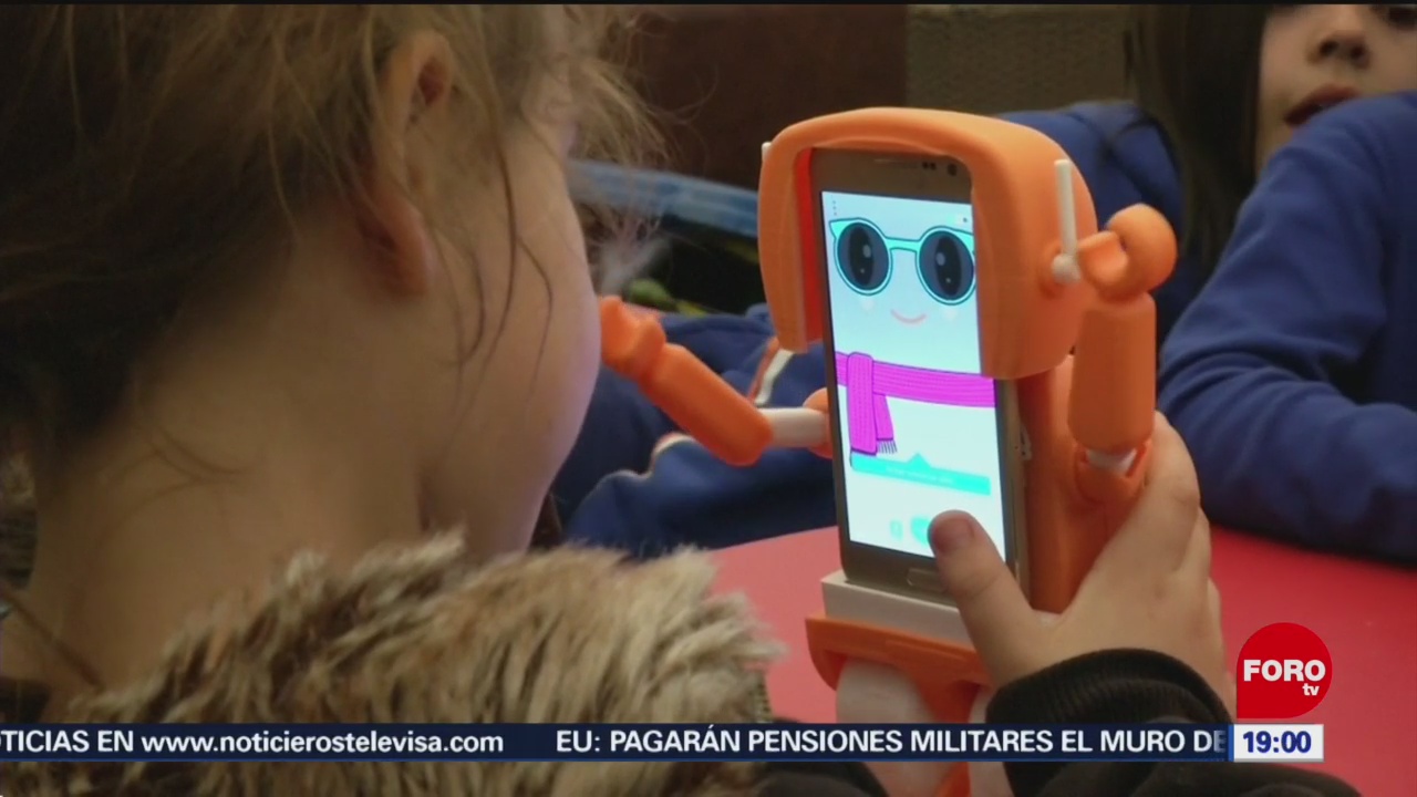 FOTO: Sima primer robot para fomentar aprendizaje 1 de agosto