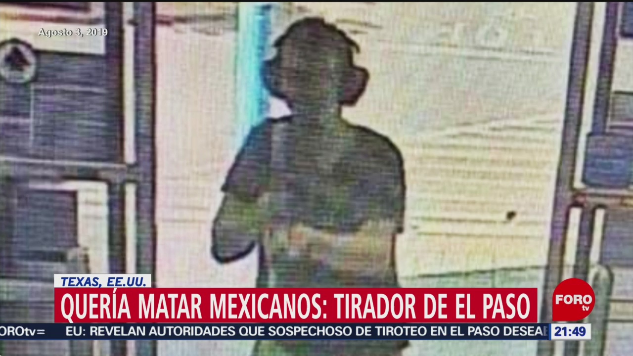 Foto: Tirador El Paso Confesó Objetivo Matar Mexicanos 9 Agosto 2019