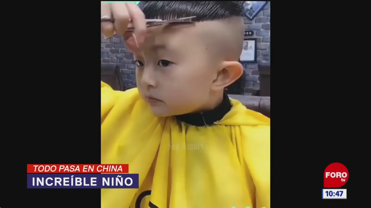 Todo Pasa En China: increíble niño peluquero