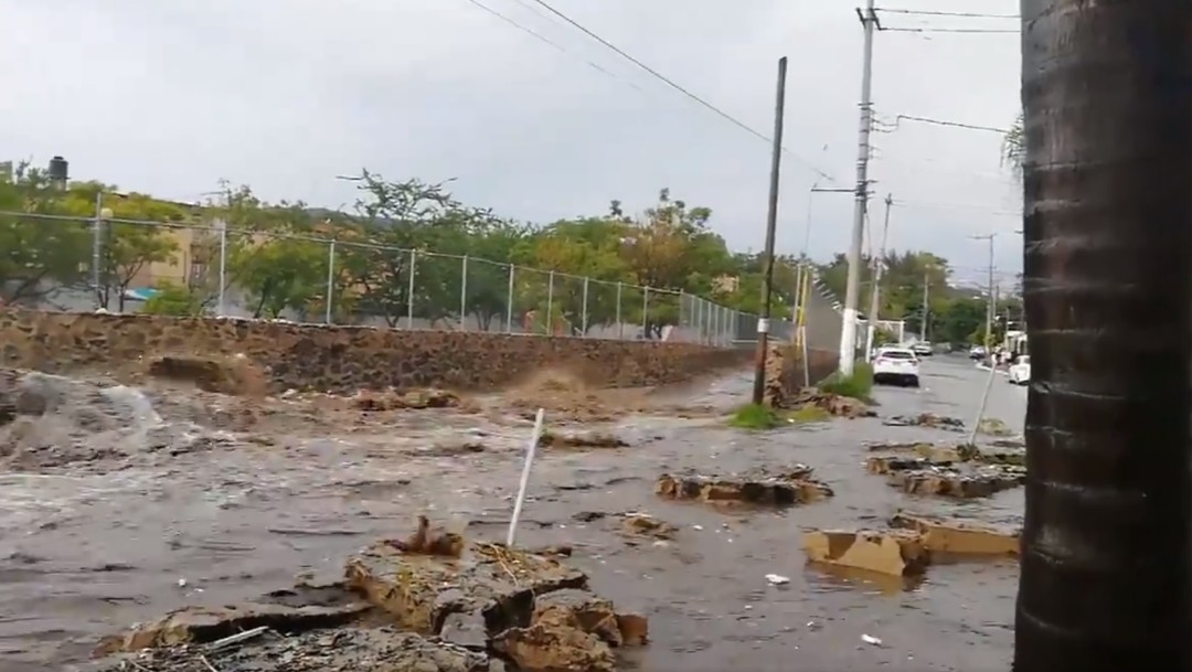 Tormentas dejan severas afectaciones en Zapopan, Jalisco