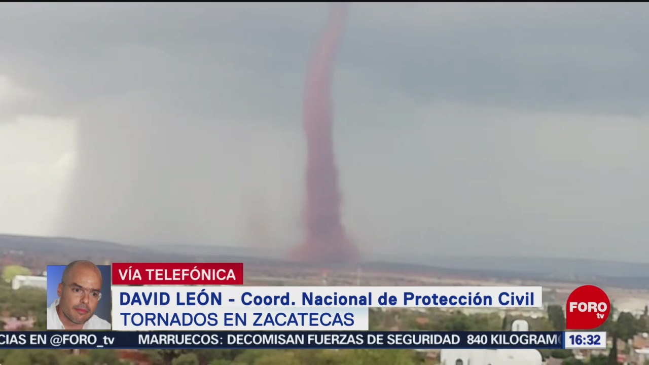 Foto: Tornado sorprende comunidad Fresnillo Zacatecas