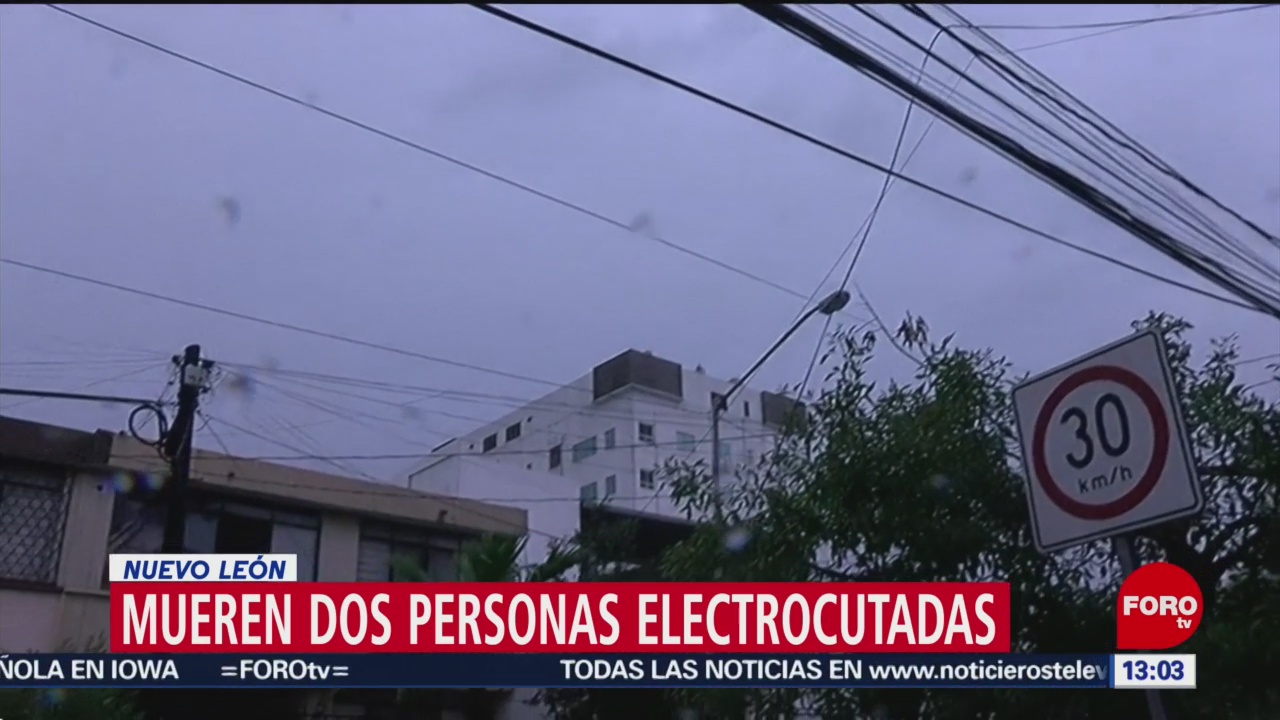 FOTO: Tromba causa 2 muertos en Monterrey, Nuevo León, 25 Agosto 2019