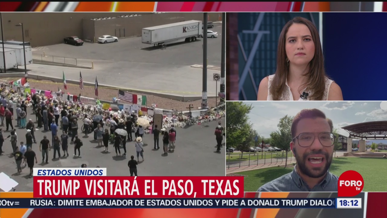 Foto: Trump Visitará Sobrevivientes Tiroteo El Paso Texas
