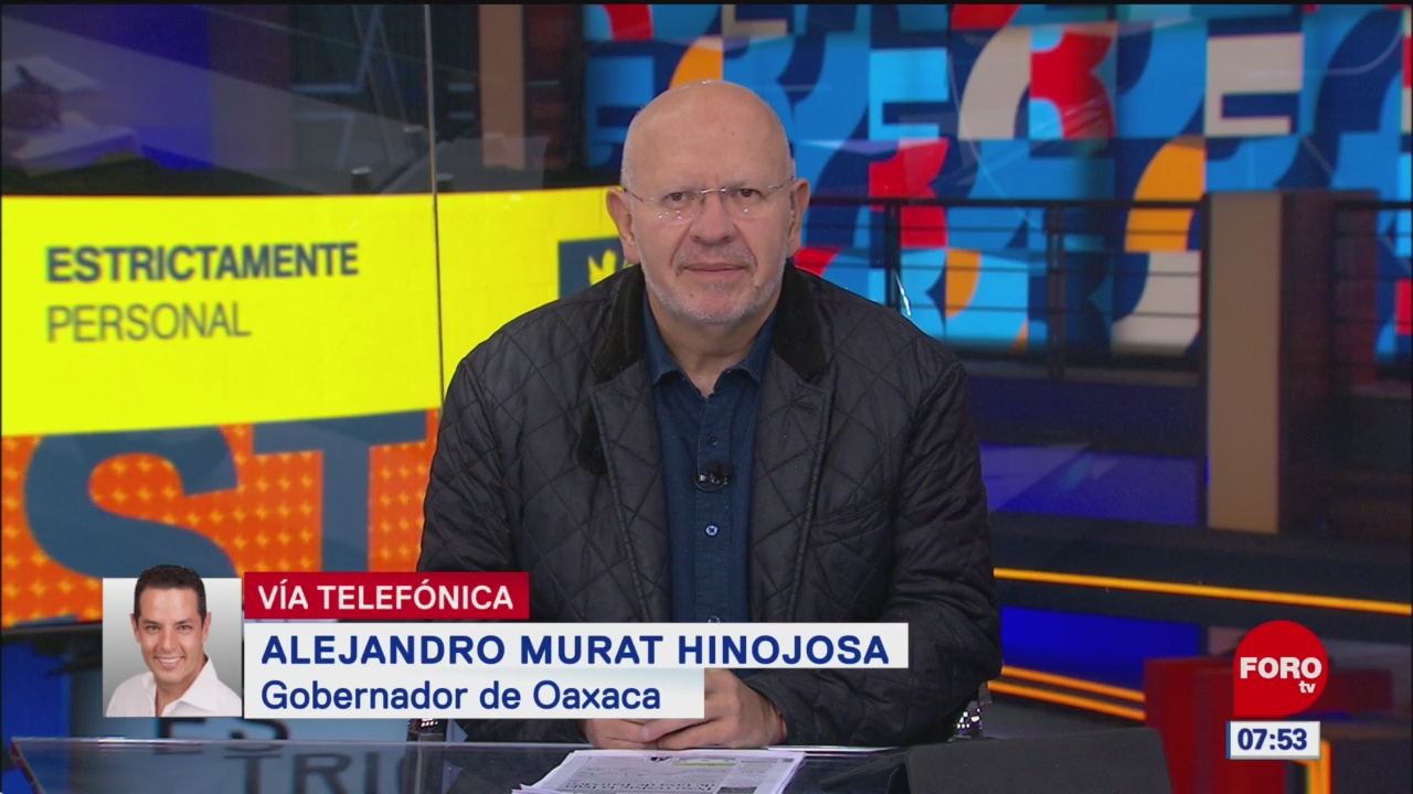Video: Entrevista completa con el gobernador Alejandro Murat en ‘Estrictamente Personal’