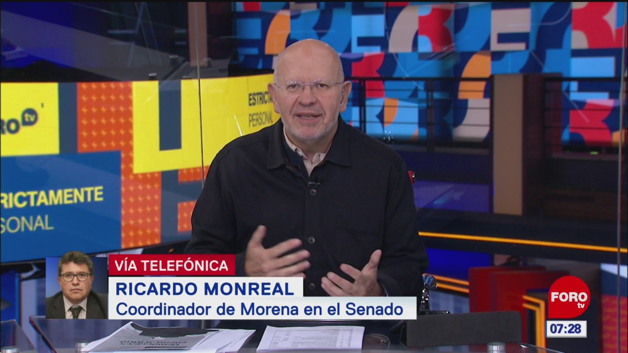Video: Entrevista completa con el senador Ricardo Monreal, en Estrictamente Personal