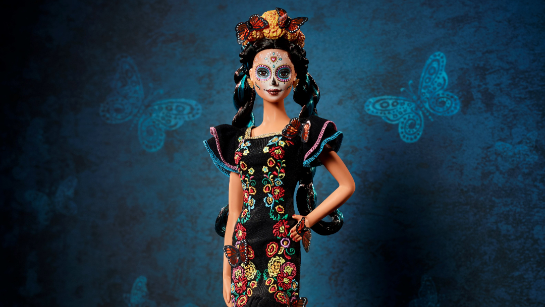 Crean Barbie Día de Muertos como homenaje a México