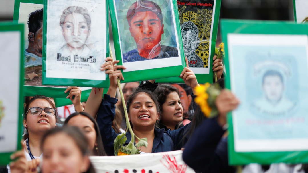 Realizan marcha ‘Ayotzinapa, cinco años de memoria y resistencia’