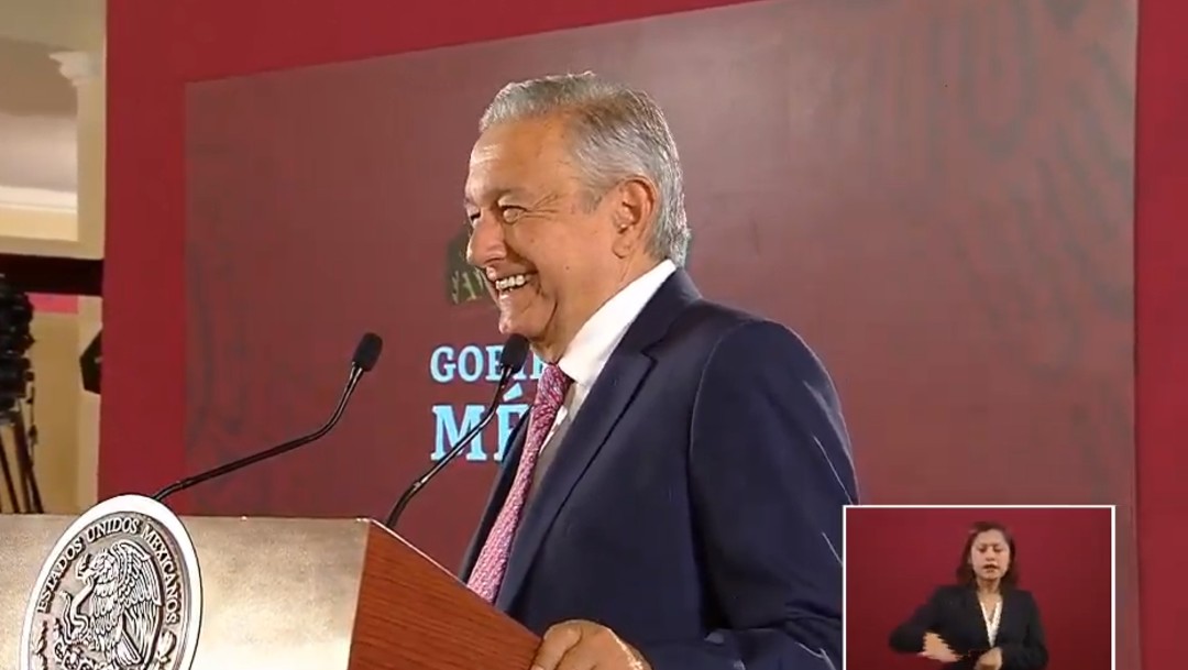 Foto; López Obrador, 22 de agosto de 2019, Ciudad de México