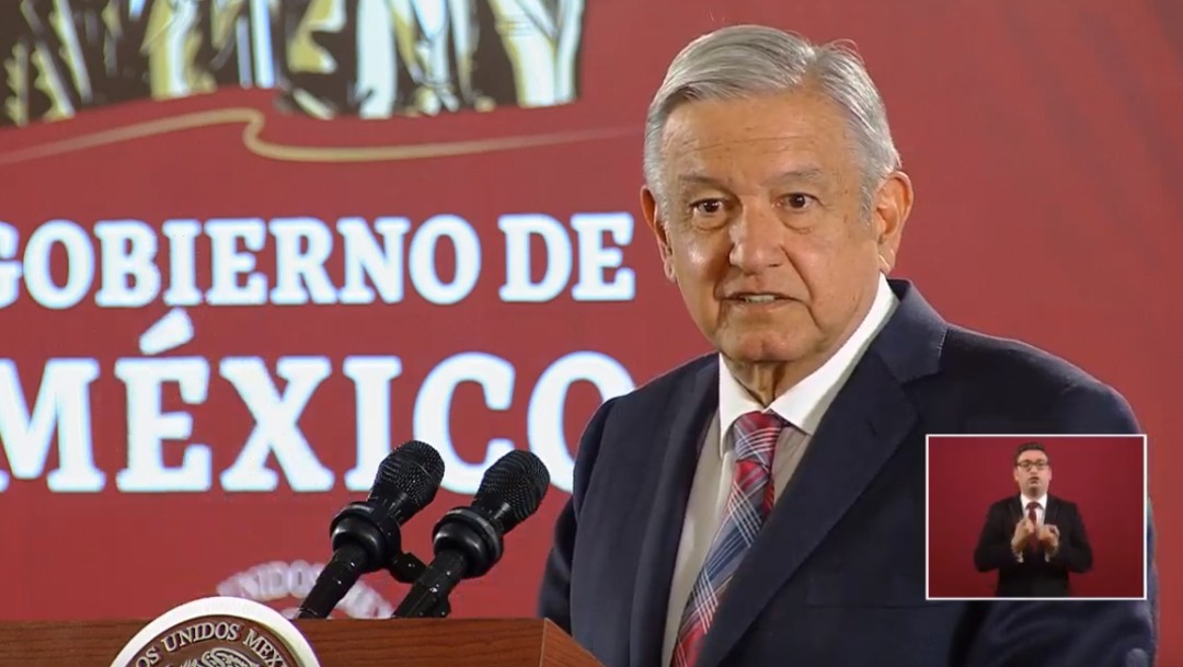 Foto: López Obrador en conferencia de prensa, 23 de septiembre de 2019, Ciudad de México