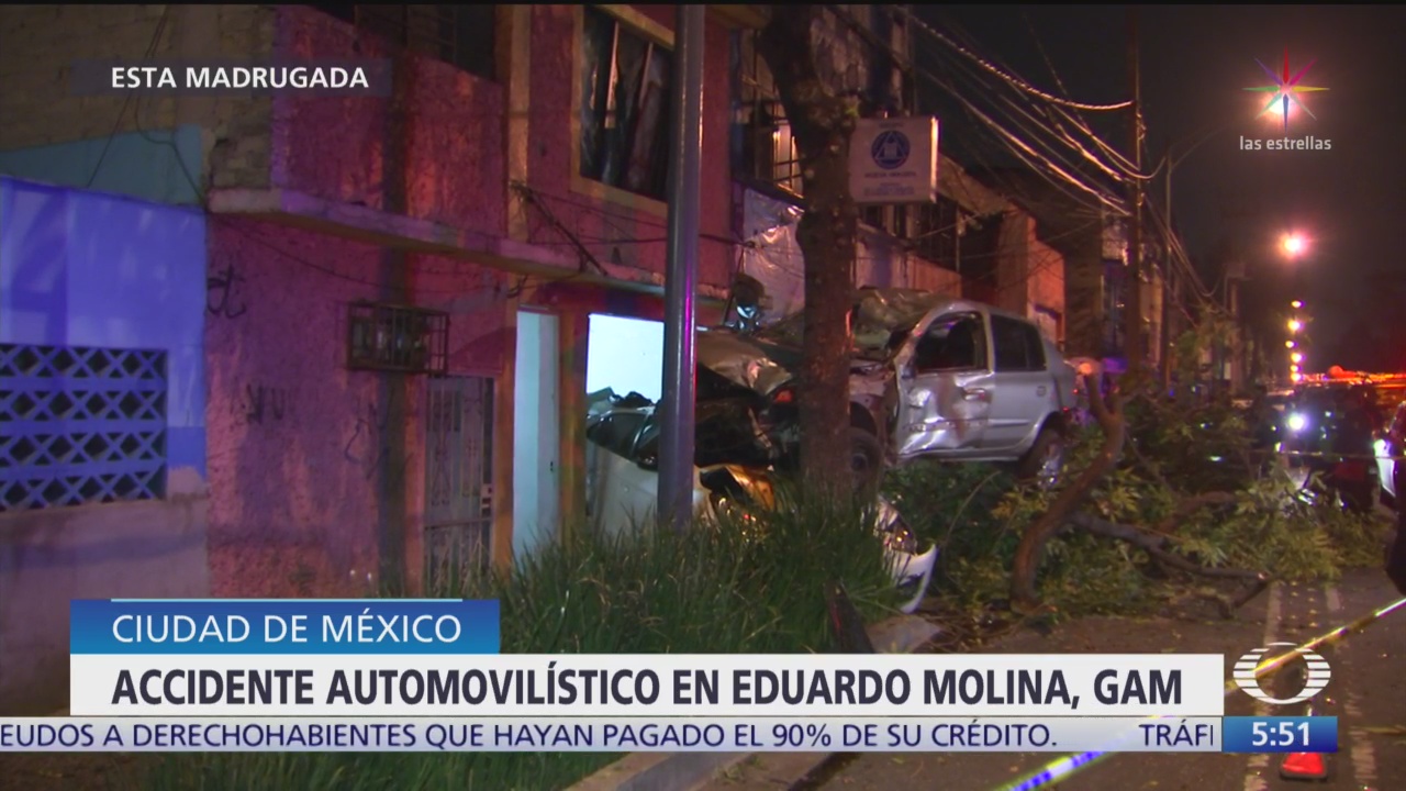 Accidente automovilístico en Eduardo Molina deja un muerto