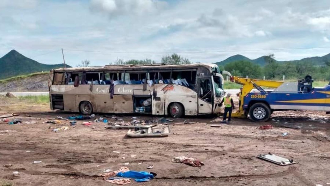 Se eleva a 42 cifra de lesionados tras accidente en carretera Guaymas-Hermosillo