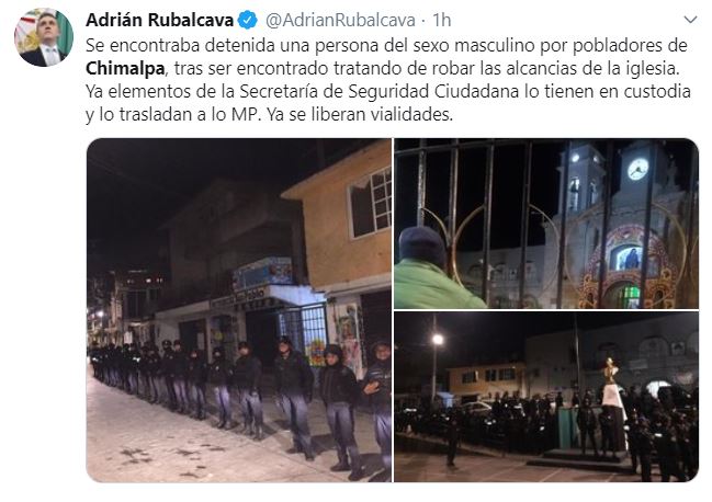 FotoAlcalde de Cuajimalpa confirma intento de linchamiento 4 septiembre 2019
