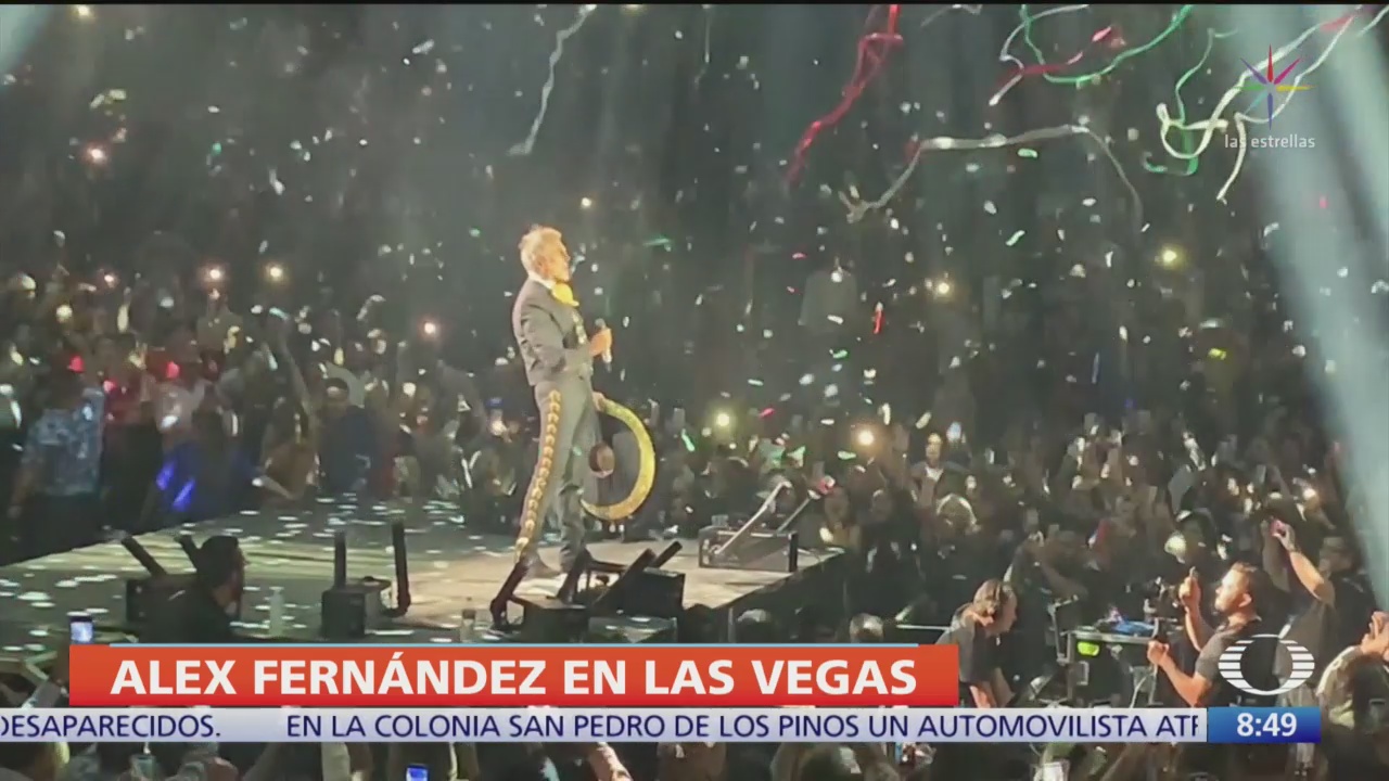 FOTO: Alejandro Fernández se presenta con éxito en Las Vegas, 16 septiembre 2019