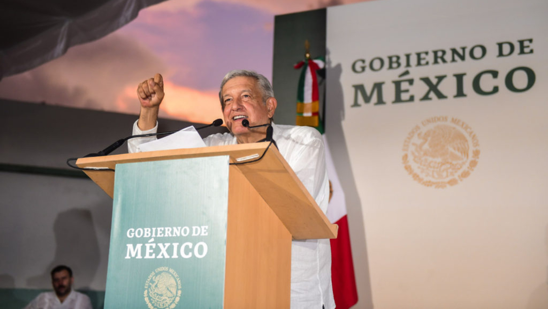 Foto: El presidente Andrés Manuel López Obrador En Hecelchakán, Campeche, 22 septiembre 2019