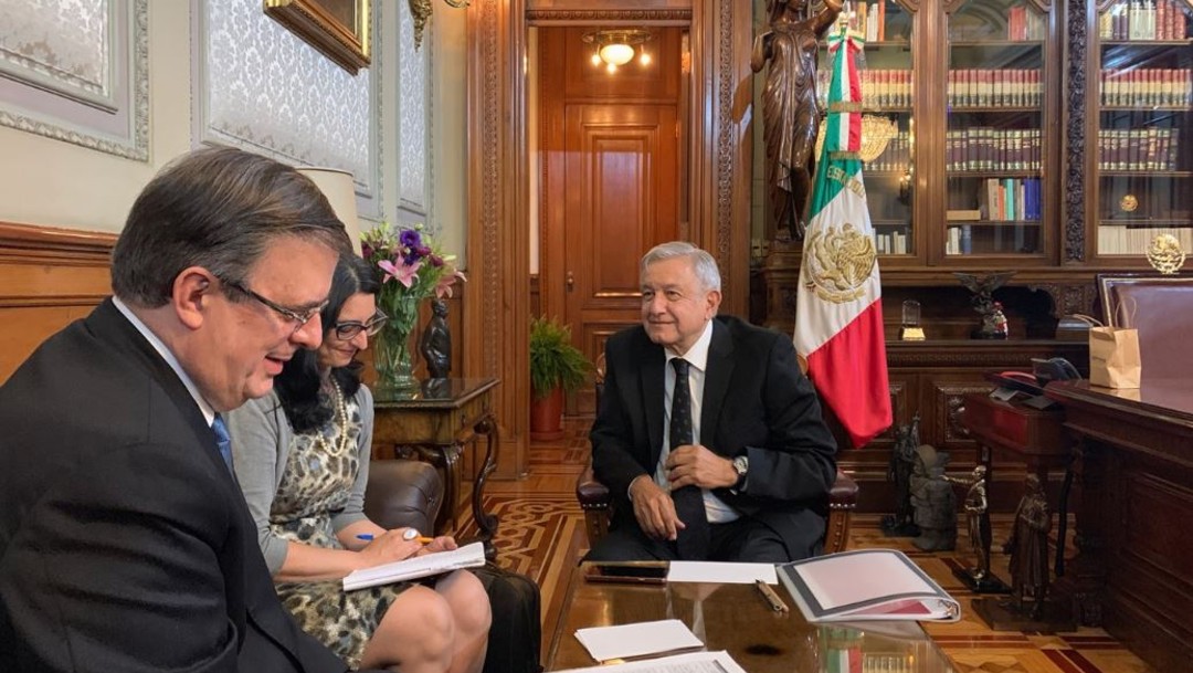 El presidente Andrés Manuel López Obrador dijo que sostuvo una buena conversación telefónica con el presidente Trump. (Twitter @lopezobrador_)