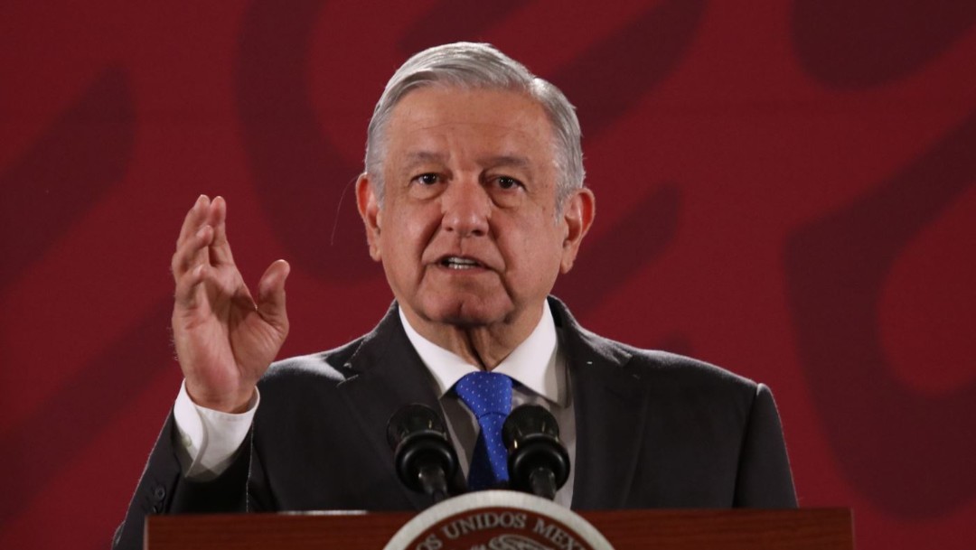 Foto: Andrés Manuel López Obrador, presidente de México, durante la conferencia matutina este lunes 30 de septiembre de 2019 (Galo Cañas /Cuartoscuro.com)