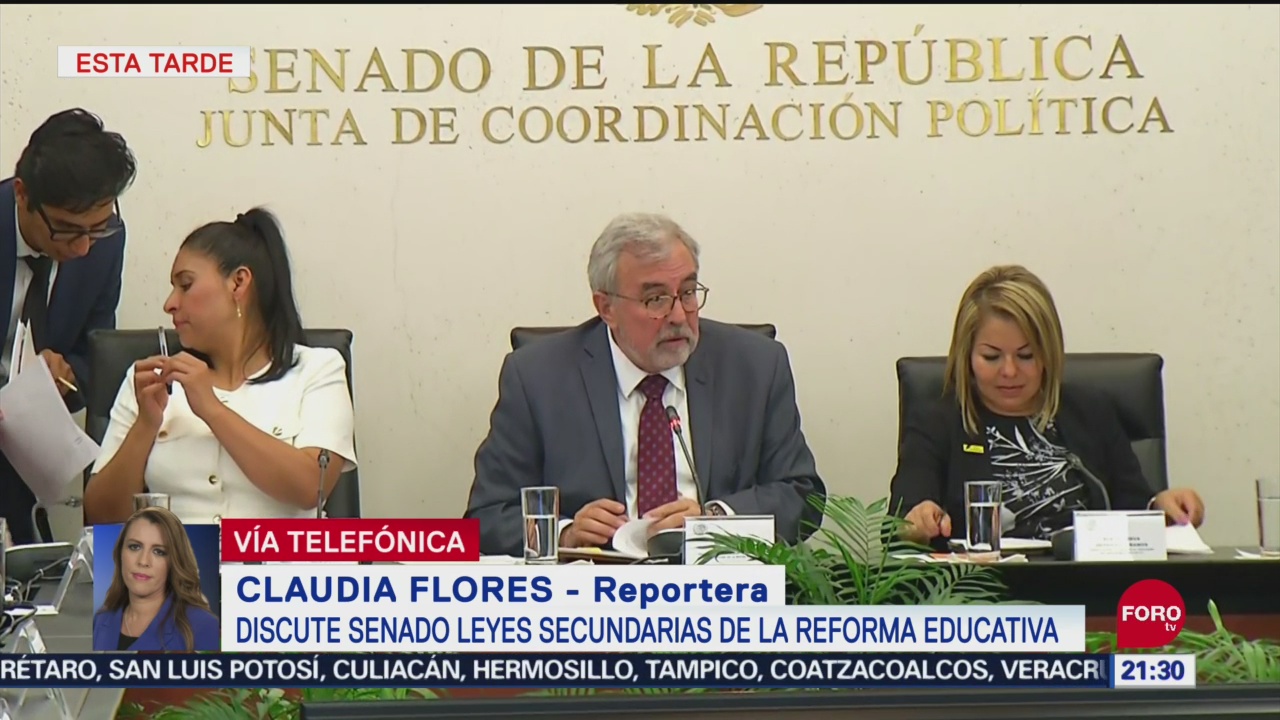Foto: Aprueban Comisiones Leyes Secundarias Reforma Educativa