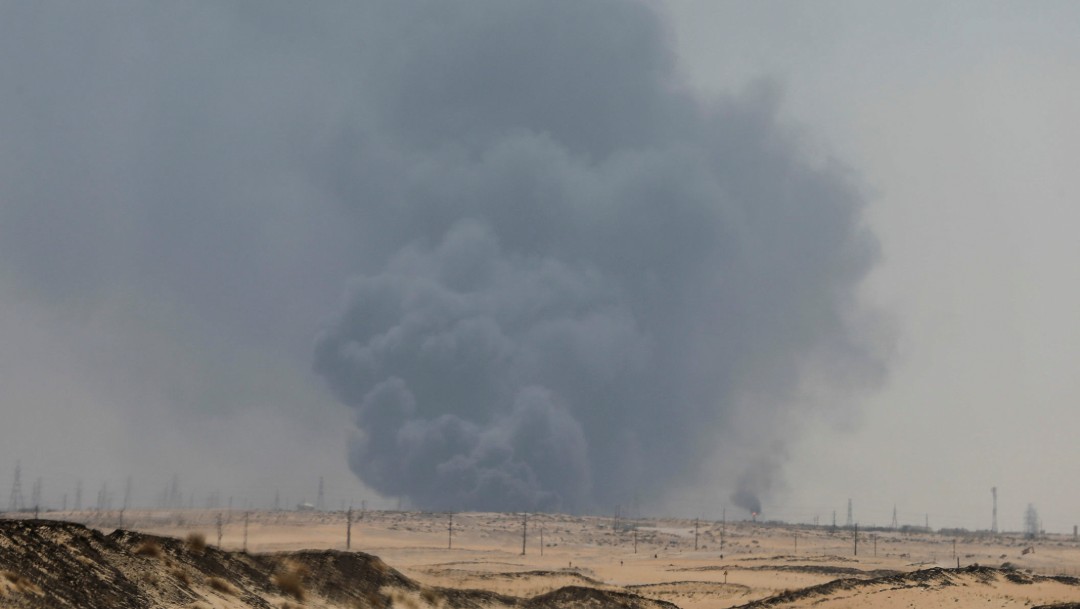 Foto: Ataque contra instalación petrolera saudita, 14 de septiembre de 2019, Arabia Saudita