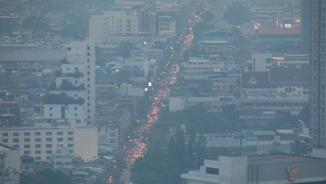 Alerta en Bangkok por altos índices de contaminación
