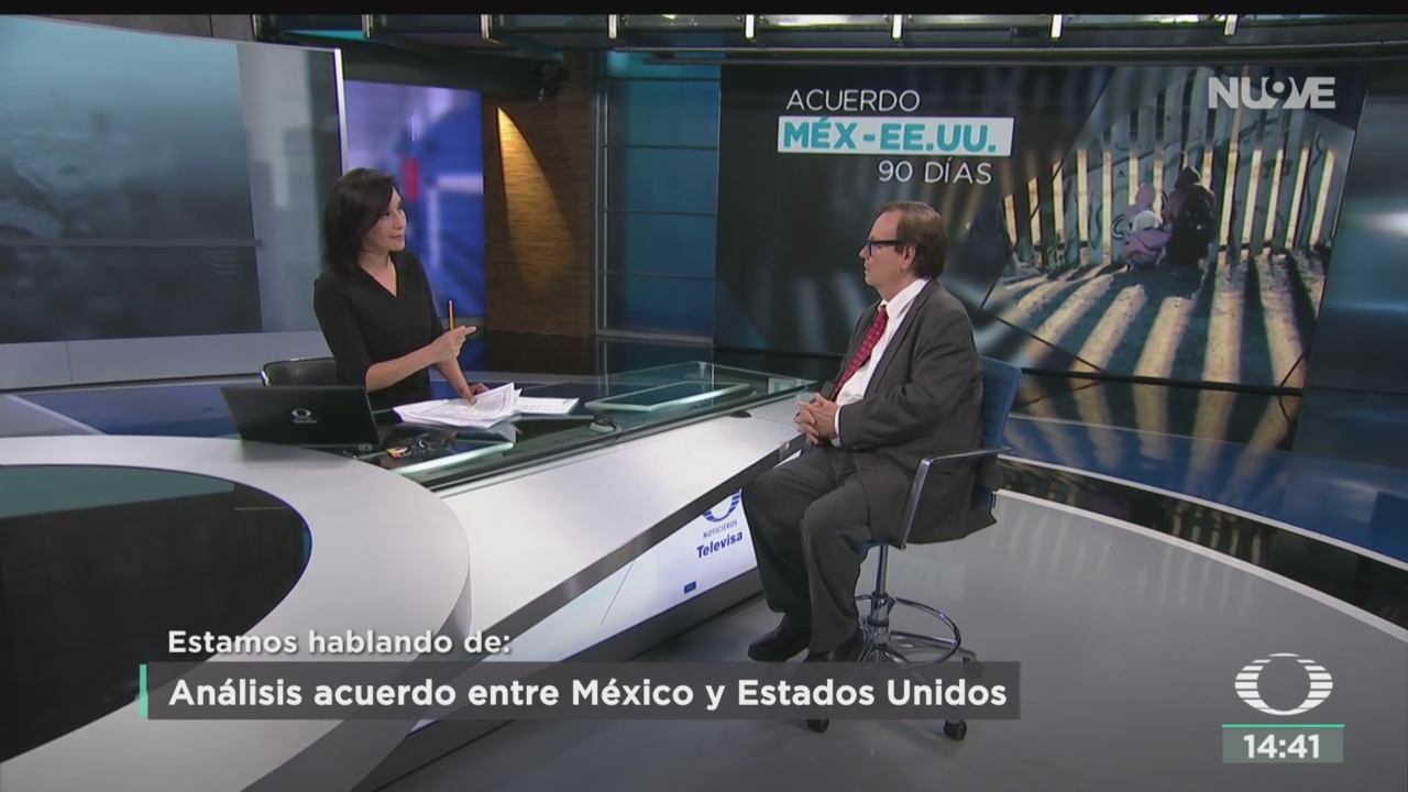FOTO: Bernardo Méndez Analiza Acuerdo Entre México Estados Unidos